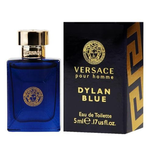 Mini Travel Versace Dylan Blue Eau De Toilette For Men 5ml