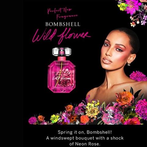 Victoria s Secret Bombshell Wild Flower Eau De Parfum for Women 50ml