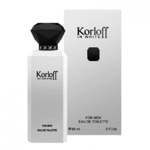Korloff In White Eau De Toilette for Men 88ml