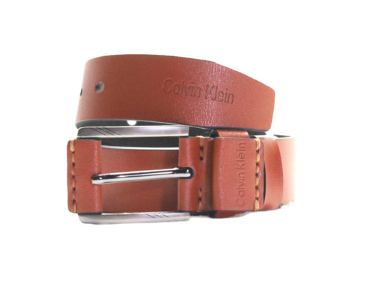 men leather belt ck branded