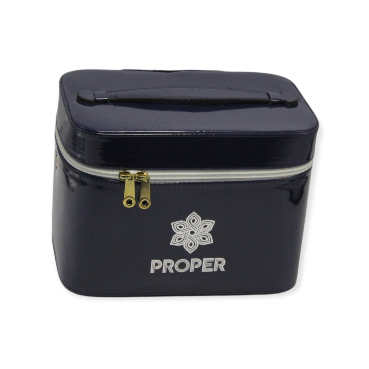 مجموعة من 3 حقائب سفر للمكياج وأدوات الزينة (أزرق غامق)