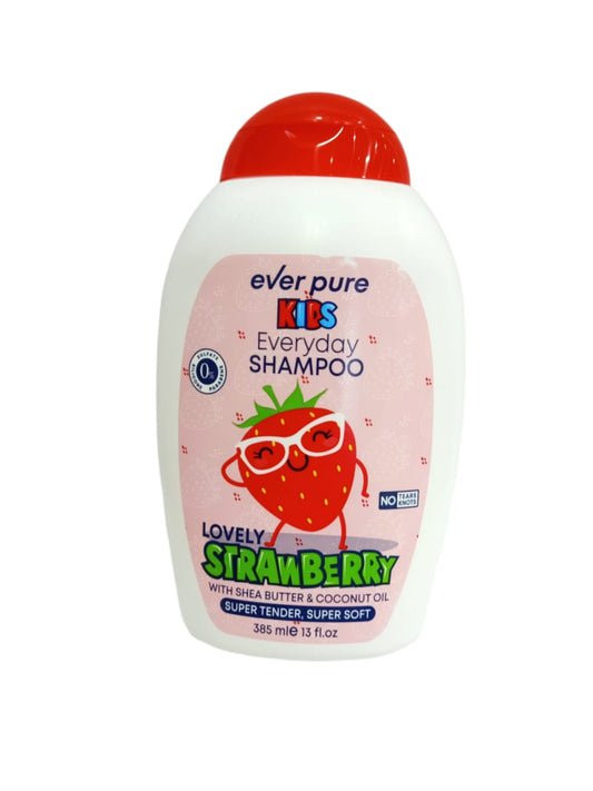 ايفر بيور شامبو كيدز لوفلي بالفراولة 385 مل