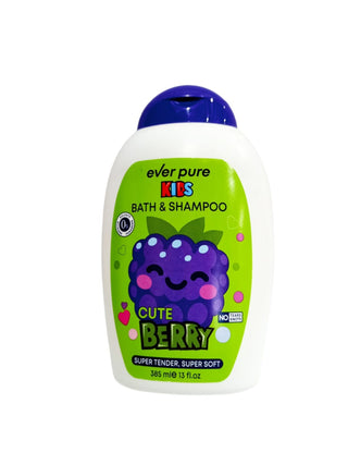 Ever Pure Kids Cute Berry Bath & Shampoo 385ml