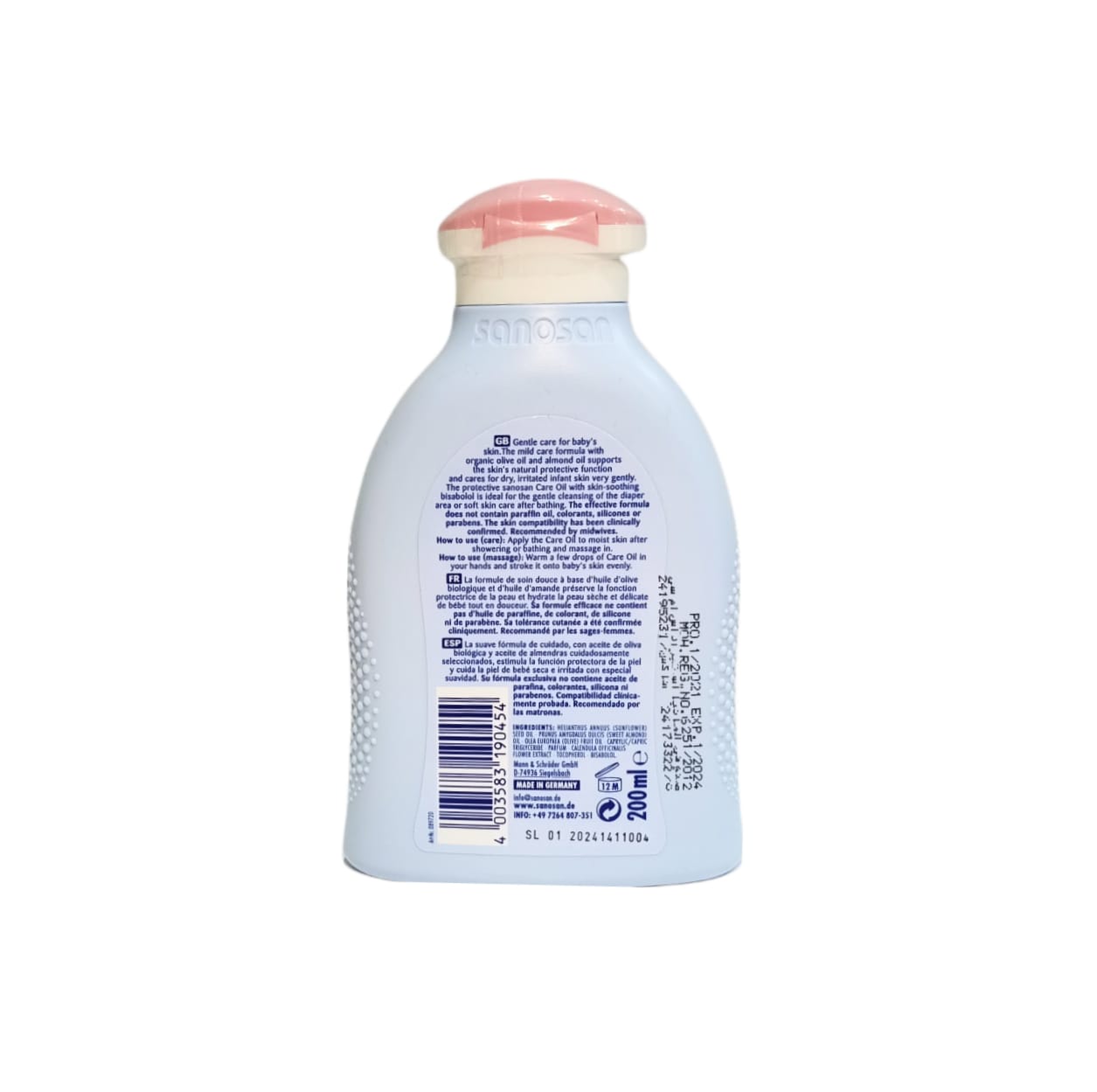 Sanosan Baby Care Oil 200ml