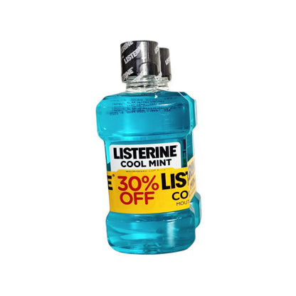 Listerine Set Cool Mint Mouthwash 2 Piece