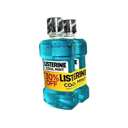 Listerine Set Cool Mint Mouthwash 2 Piece