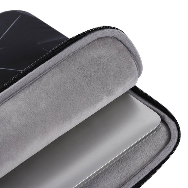 15.6in Laptop Protective Case Sleeve Waterproof Briefcase Handbag Bag Rahala RS-010-Black