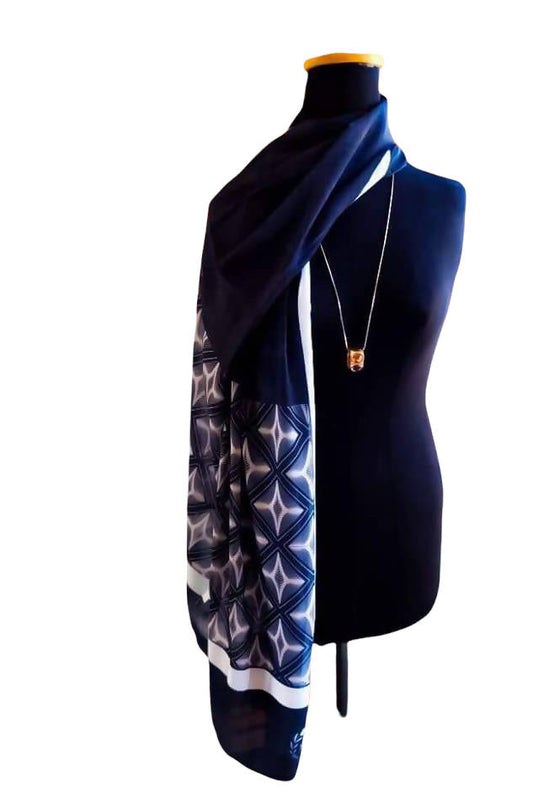 طرحة شيفون كريب - متعددة الالوان موديل 1209