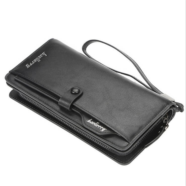 Long Men / Women Leather Wallet for Money, Cards & Mobile Phone