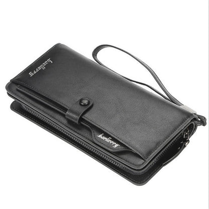 Long Men / Women Leather Wallet for Money, Cards & Mobile Phone