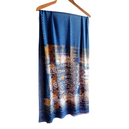 Crepe Chiffon Veil - Multi Color Chiffon Scarf 1001