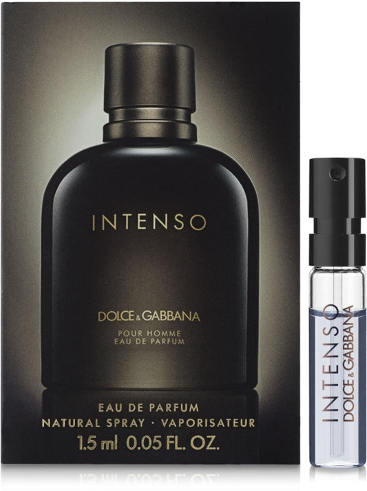 Sample Dolce & Gabbana Intenso Vials Eau De Parfum For Men 1.5ml