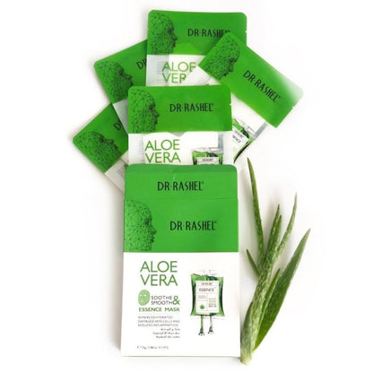 Dr. Rashel Aloe Vera Soothe And Smooth Essence Mask 5 pcs
