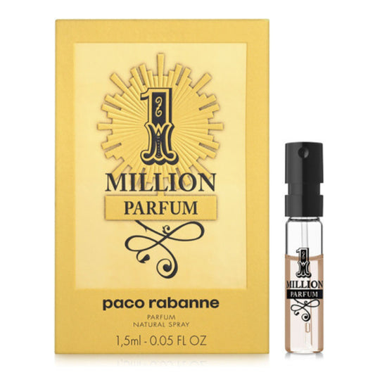 Sample Paco Rabanne One Million Vials Parfum For Men 1.5ml