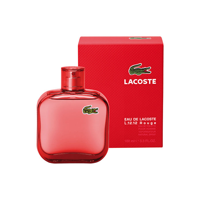 Lacoste Eau De Lacoste L.12.12 Rouge Eau De Toilette For Men 100ml