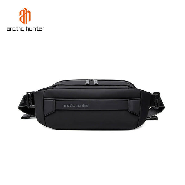 Arctic Hunter YB00043 Casual Chest Sport Crossbody Waist Waterproof Bag black