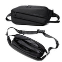 Arctic Hunter Mens Multi-Function Waterproof Crossbody Bag YB00029 Black