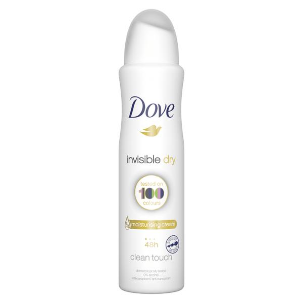 Dove Invisible Dry Moisturising Deodorant Spray 150ml