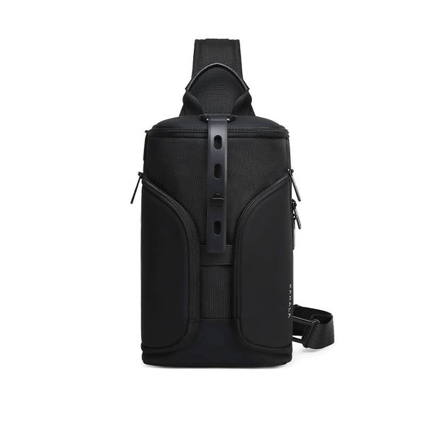 Men's Crossbody Waterproof Multi-Function Bag Rahala 22057 (Black)