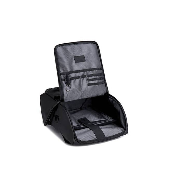 Arctic Hunter Laptop Business Fashion Travel Waterproof USB Out port Backpack Bag - B00428 Black