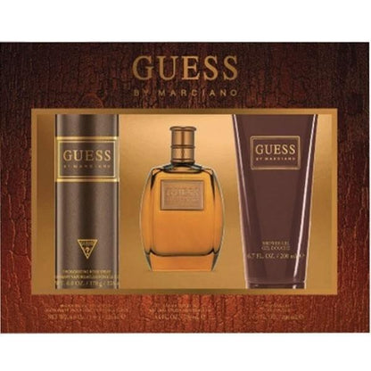 Guess By Marciano for Men Eau De Toilette 100ml +Shower Gel 200ml +Body Spray 226ml - O2morny.com