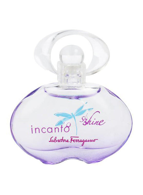 Mini Travel Salvatore Ferragamo Incanto Shine Eau De Toilette For Women 5ml