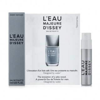 Sample Issey Miyake L eau Majeure D issey Vials Eau De Toilette For Men 1ml