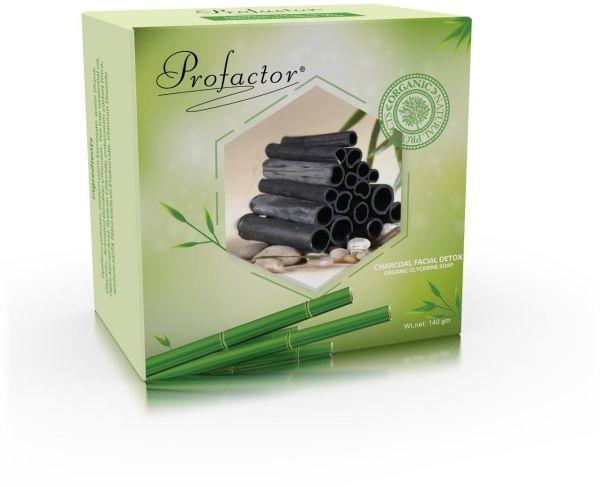 Profactor Charcoal Facial Detox Handmade Soap 150gm - O2morny.com
