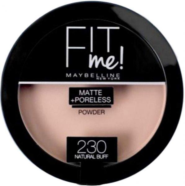Maybelline New York Fit Me Matte & Poreless Powder – 230 Natural Buff
