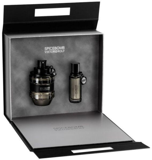 Spicebomb by Viktor & Rolf Set For Men Eau De Toilette 90ml + Mini 20ml