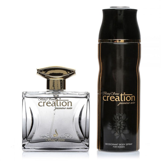 My Perfumes Creation Jasmine Noir Set For Women Eau De Parfum 100 ml + Deo Spray 200 ml