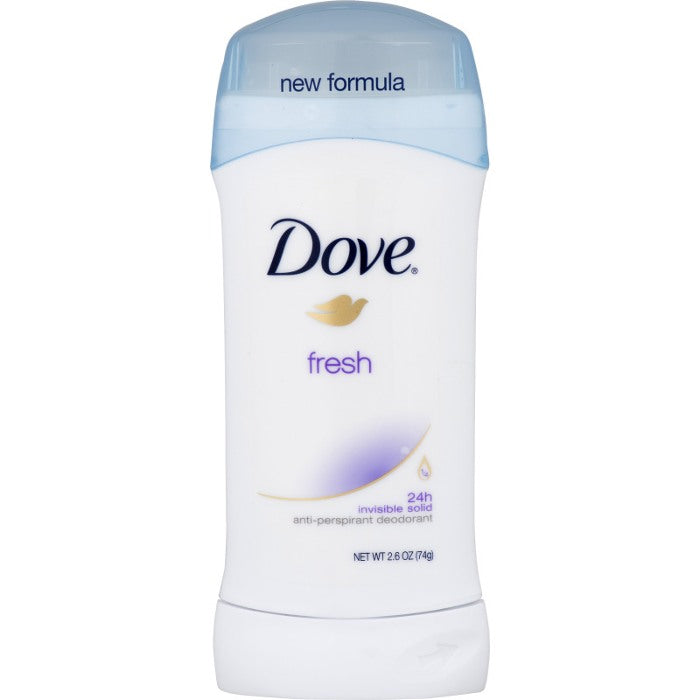 Dove Fresh Invisible Sold Anti Perspirant Deodrant Stick 74g