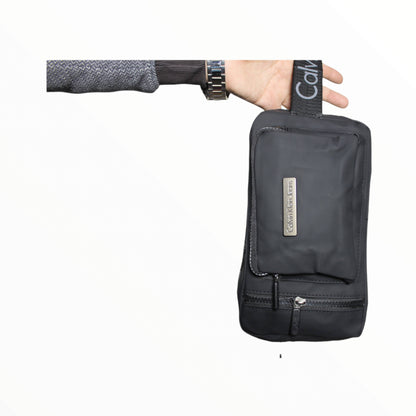 Men classy handy bag black