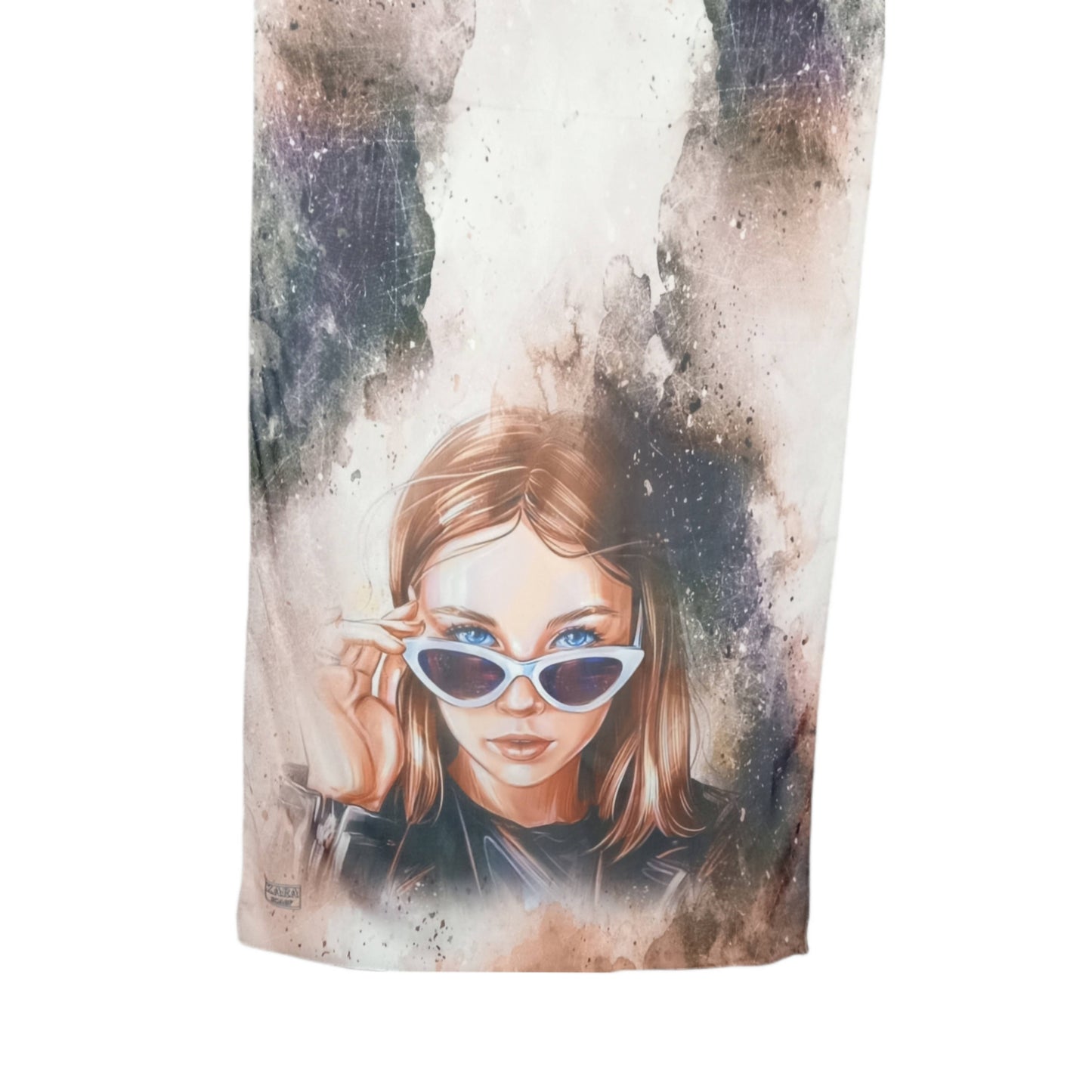 Crepe Chiffon Veil - Multi Color Chiffon Scarf 1010