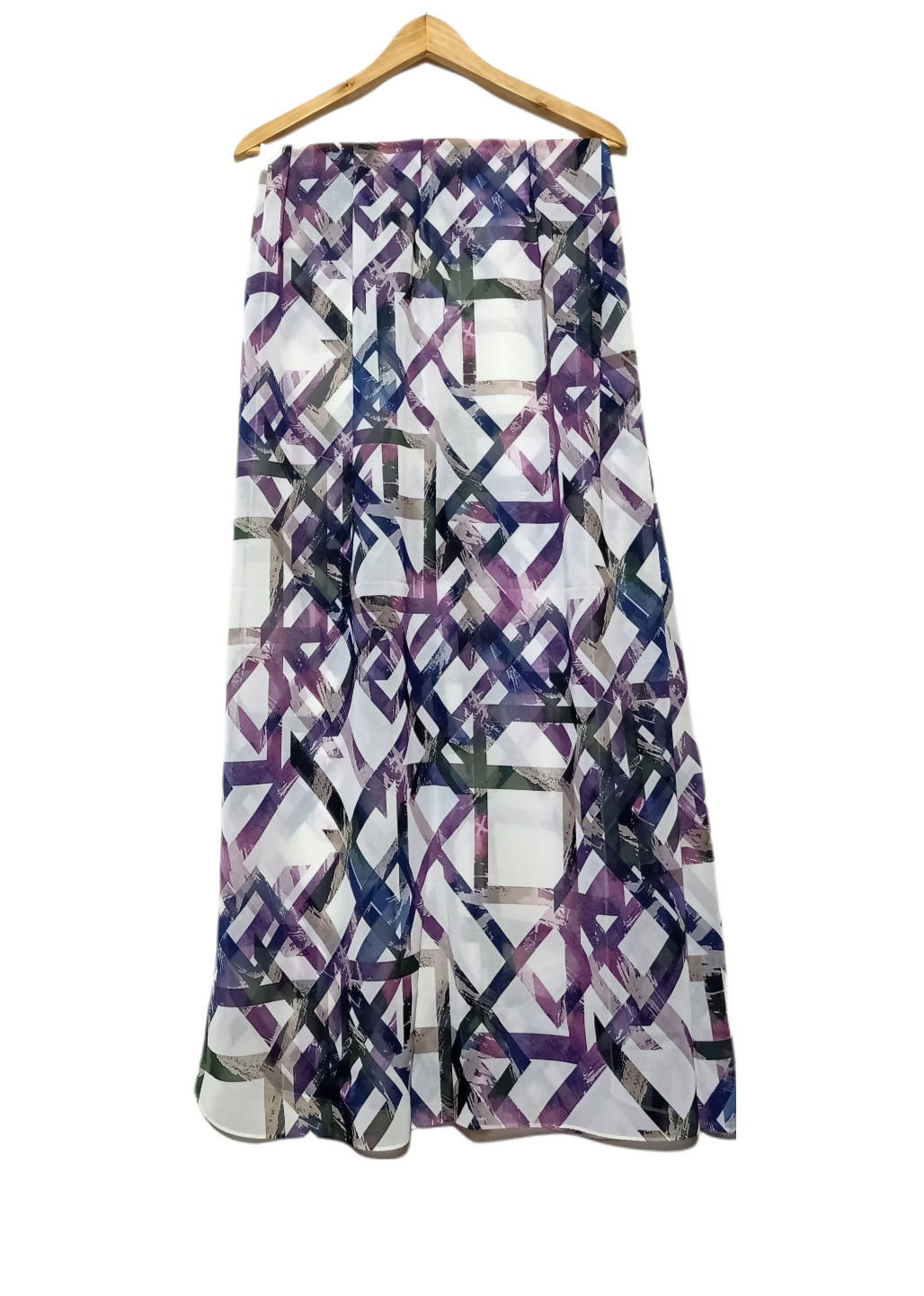 Crepe Chiffon Veil - Multi Color Chiffon Scarf 1012