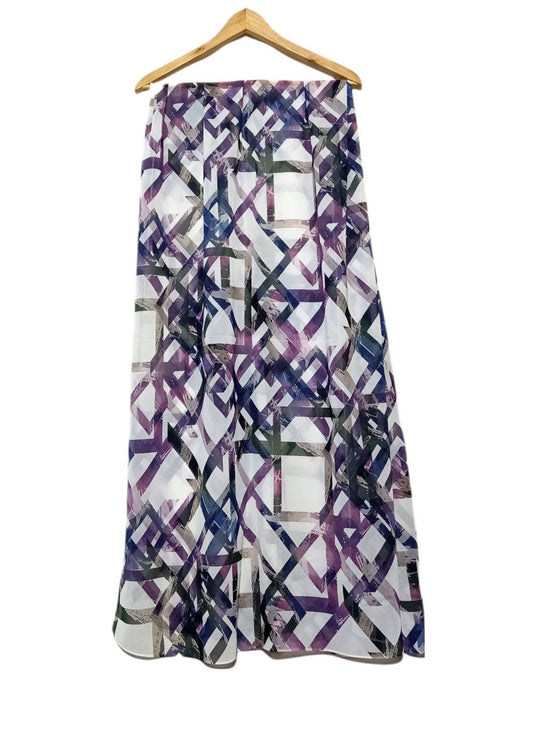 Crepe Chiffon Veil - وشاح الشيفون متعدد الألوان 1012