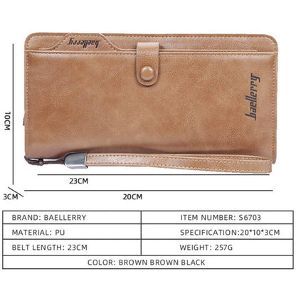 Long Men / Women Leather Wallet for Money, Cards & Mobile Phone
