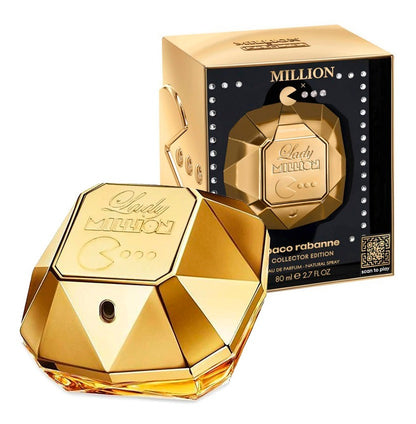 Paco Rabanne Lady Million Pacman Collector Edition Eau De Parfum For Women 80ml