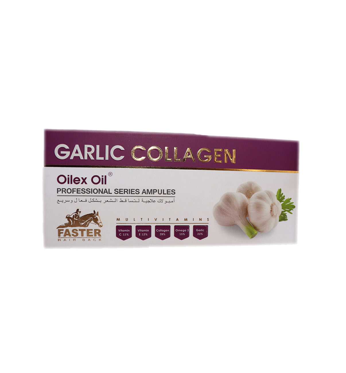 Faster Garlic Collagen Oilex Oil Professional Series 5 Ampules