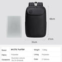 Unisex Water resistant Laptop Backpack 15.6 Inch Polyester Travel Shoulder bag Backpack for Men and Women Arctic Hunter B00555