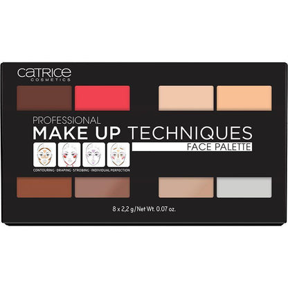 Catrice Professional Make Up Techniques Face Palette 010 Volume One 17.6g - O2morny.com