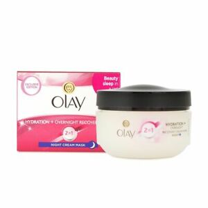 Olay 2 in 1 Hydration Overnight Recovery Mask 50ml