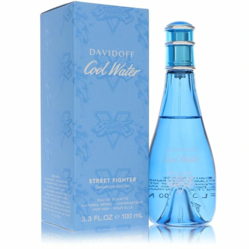 Davidoff Cool Water Street Fighter Champion Edition Eau De Toilette For Women 100ml