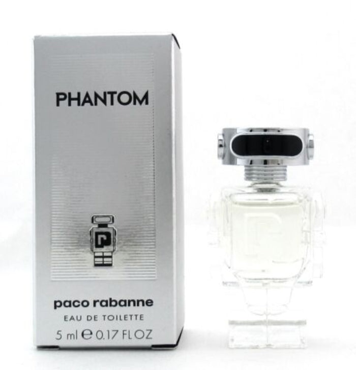 Mini Travel Paco Rabanne Phantom Eau De Toilette For Men 5ml