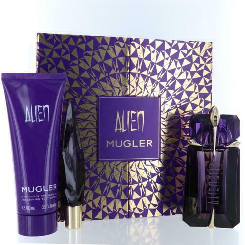 Thierry Mugler Alien 3pc Set For Women EDP 60ml + 10ml mini + 100ml Body Lotion