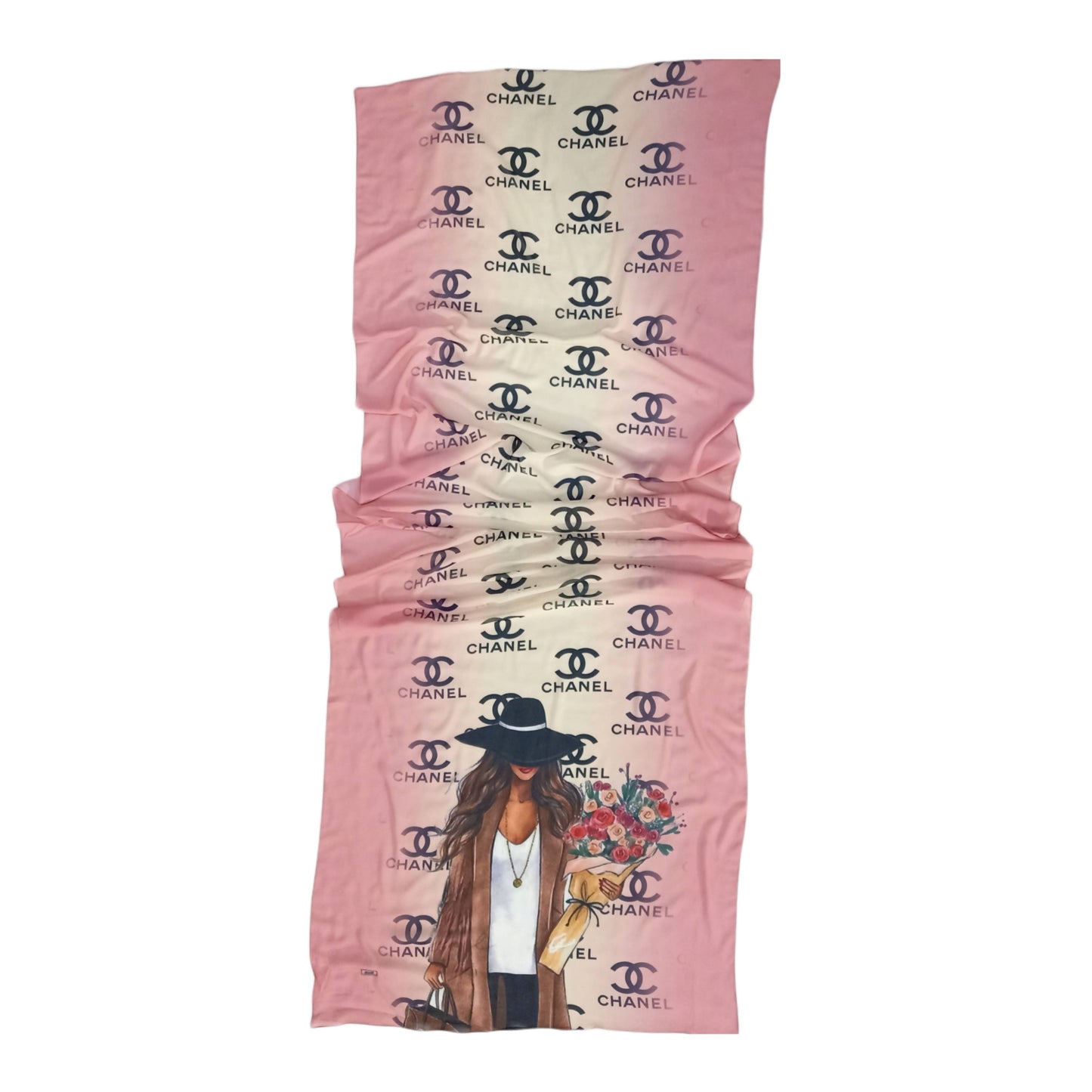 Crepe Chiffon Veil - Multi Color Chiffon Scarf 1003