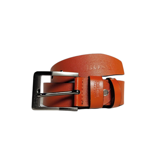 men leather belt hugo boss branded