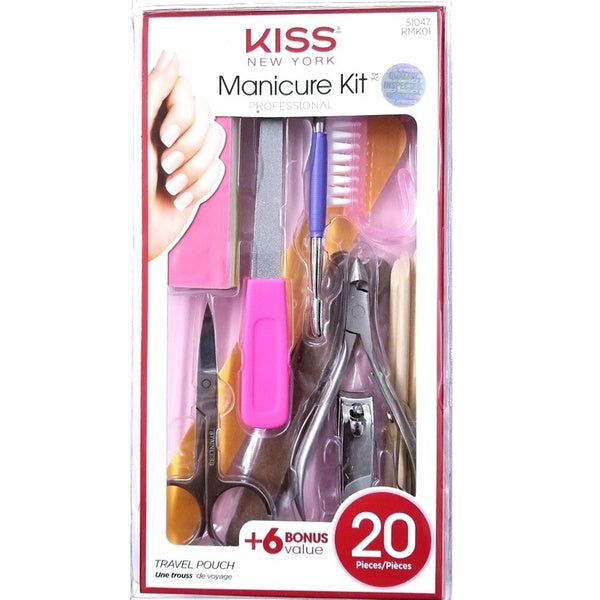 Kiss New York Professional Manicure Kit 20 Pieces