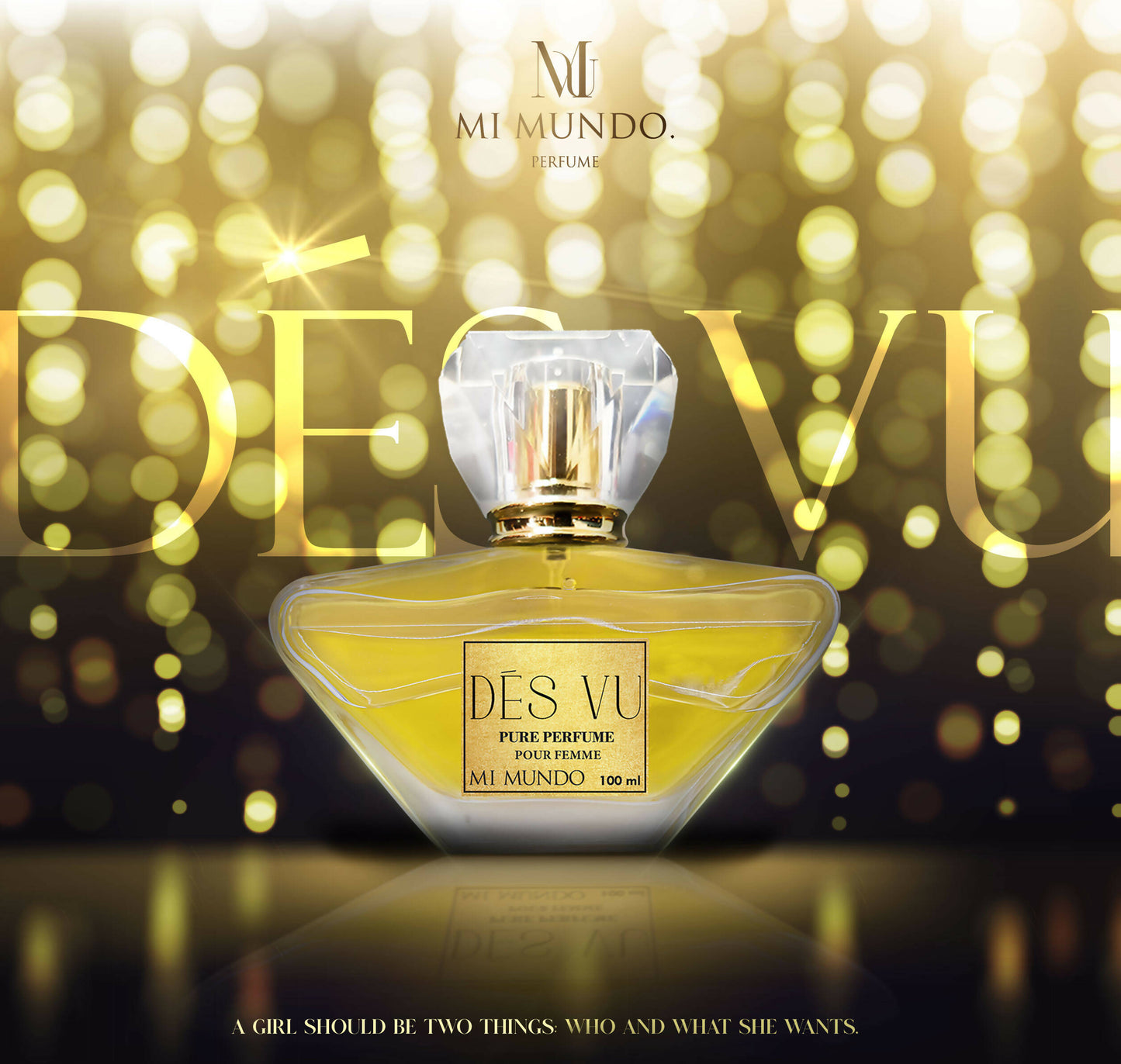 Mimundo Des Vu Pure perfum- Parfum- for women- 100 ML