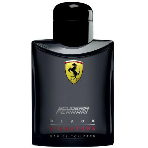 Ferrari Scuderia Black Signature Eau De Toilette for Men 125ml - O2morny.com